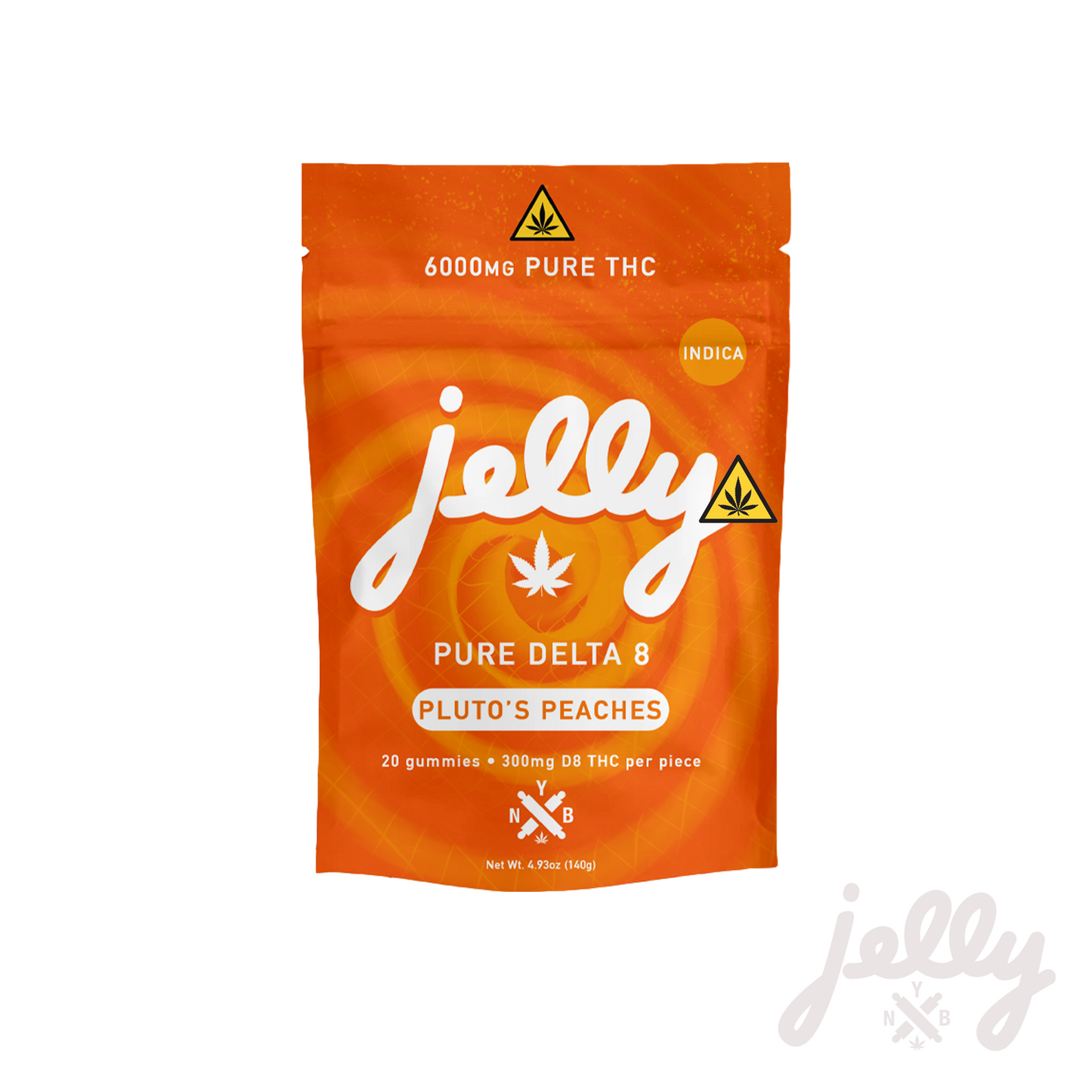 Jelly Pure Delta 8 Space Series Gummies — Pluto's Peaches