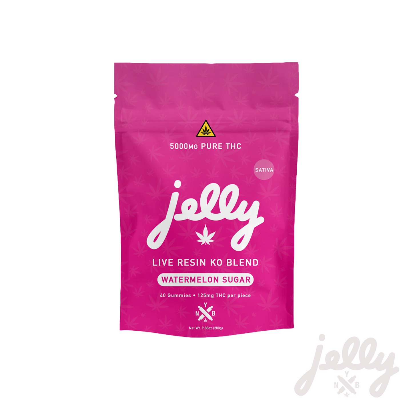 Jelly KO Live Resin Gummies — Watermelon Sugar
