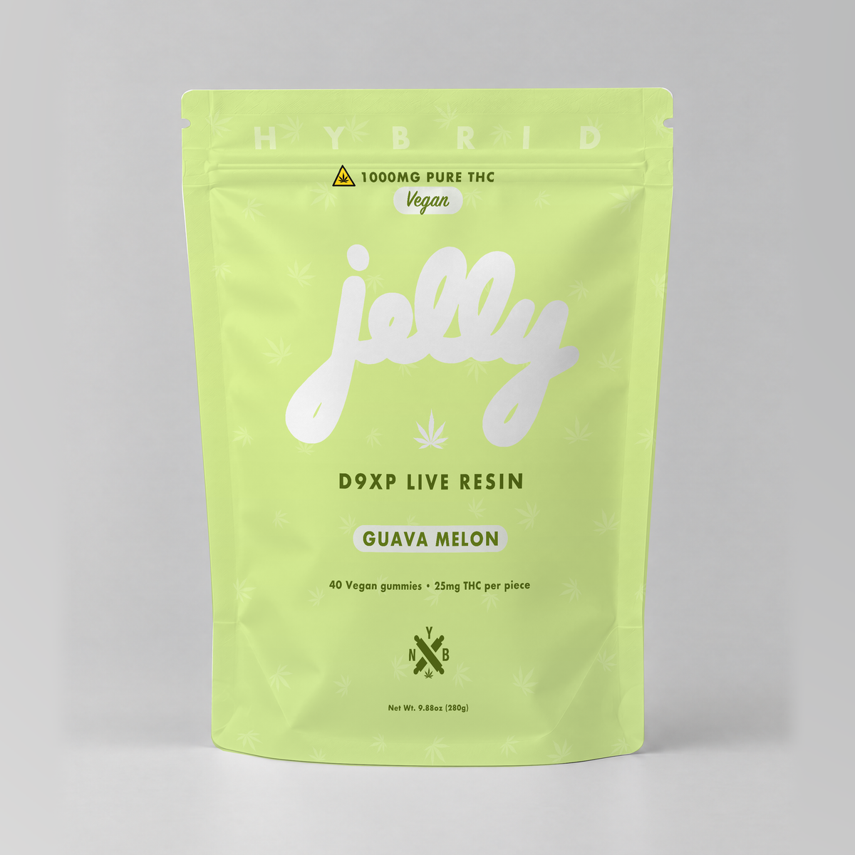 Jelly D9XP Live Resin Gummies — Guava Melon