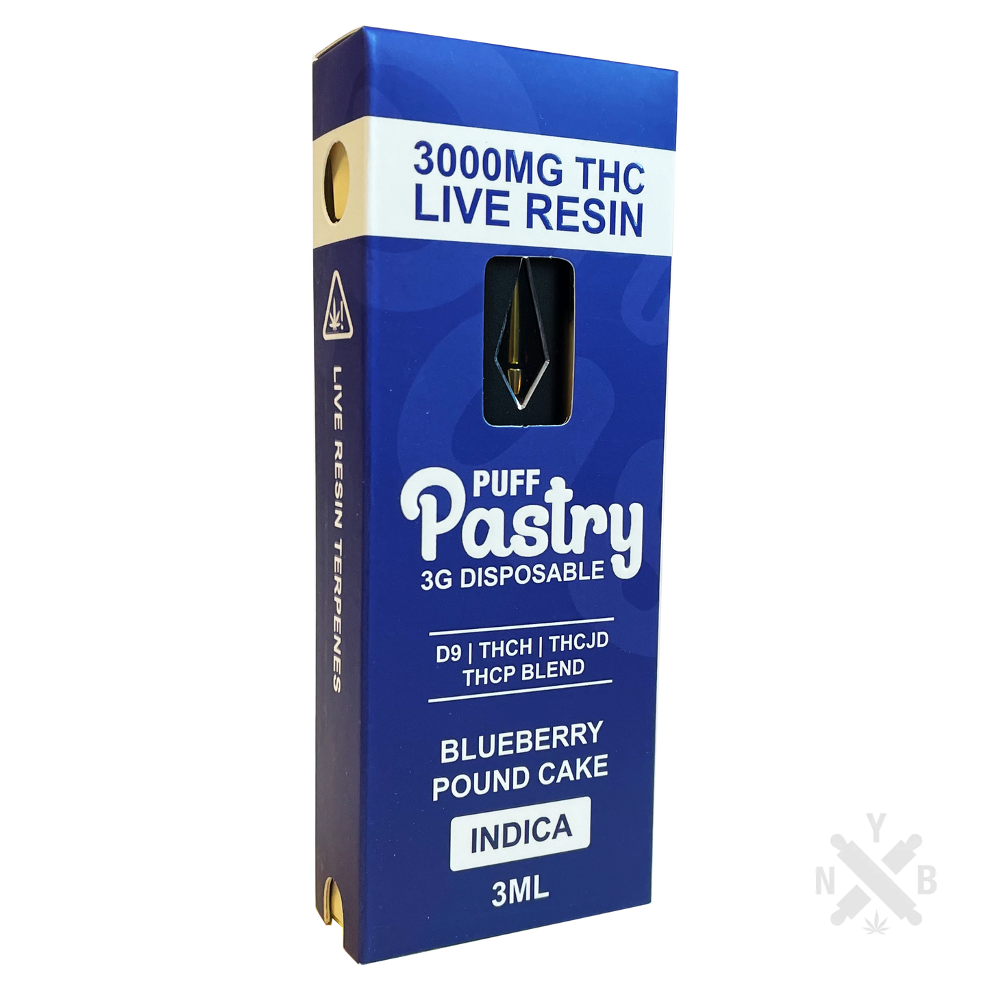 Puff Pastry 3000mg D9 THC | 3ml Disposable Pre-Heat Vape