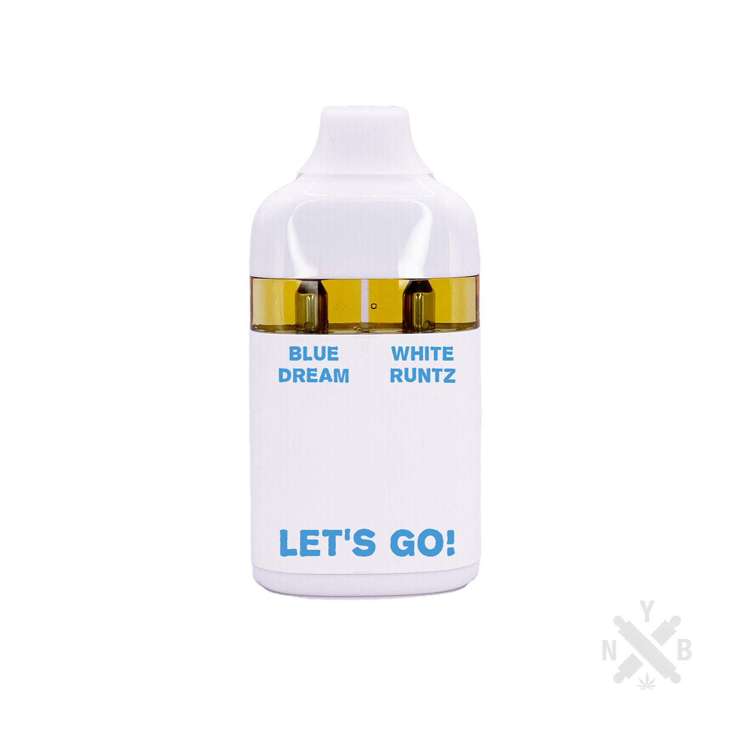 Let's Go! 6000mg Takeoff Blend THC | 6ml Disposable — Blue Dream + White Runtz