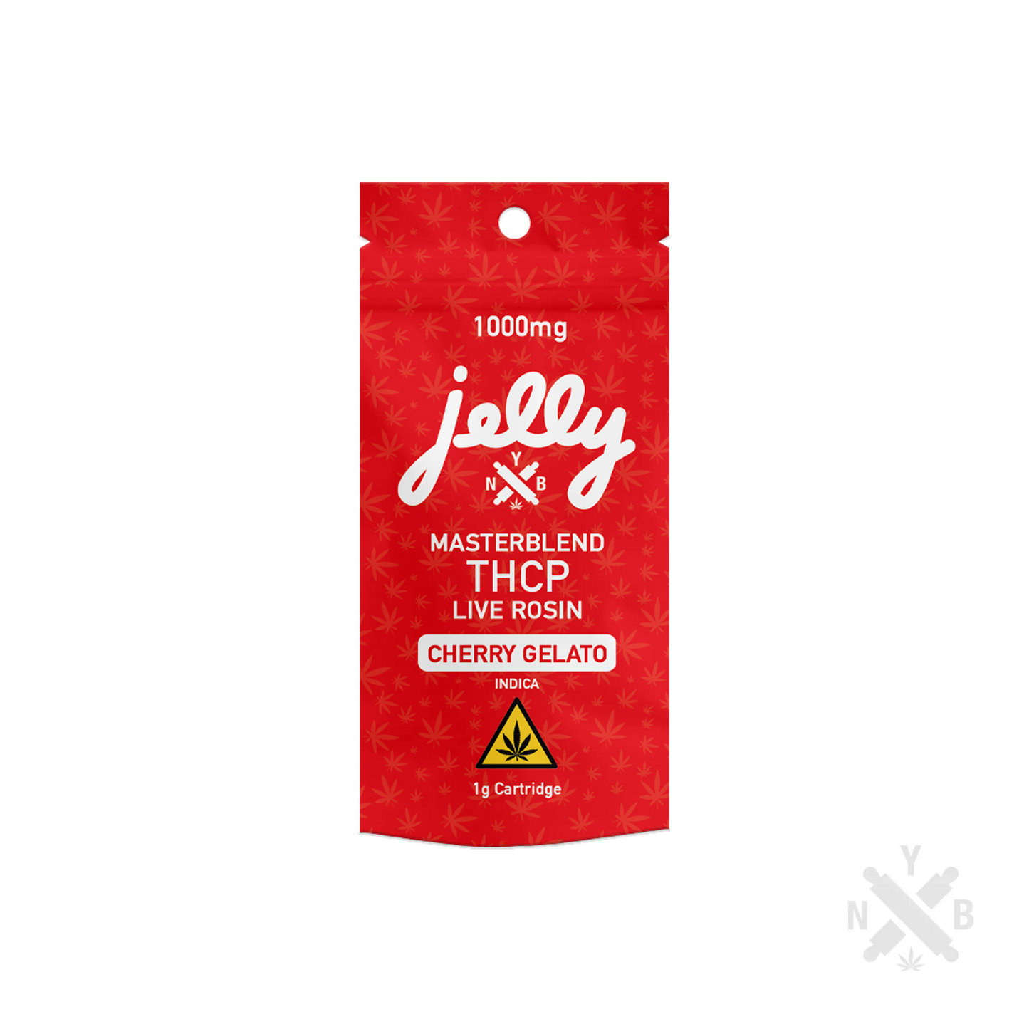 Jelly THCP Masterblend 1g Cartridges — Cherry Gelato