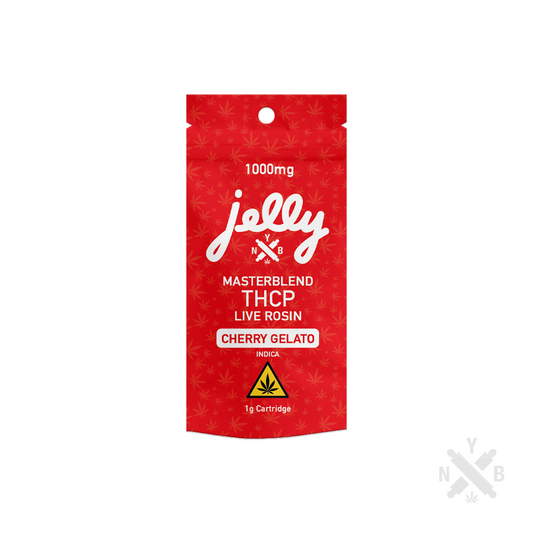 Jelly THCP Masterblend 1g Cartridges — Cherry Gelato