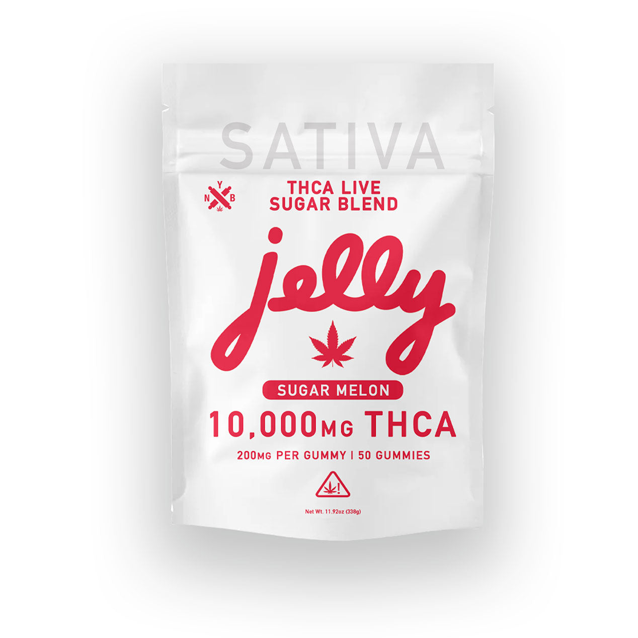 Jelly 10,000mg THC Live Sugar Blend Gummies