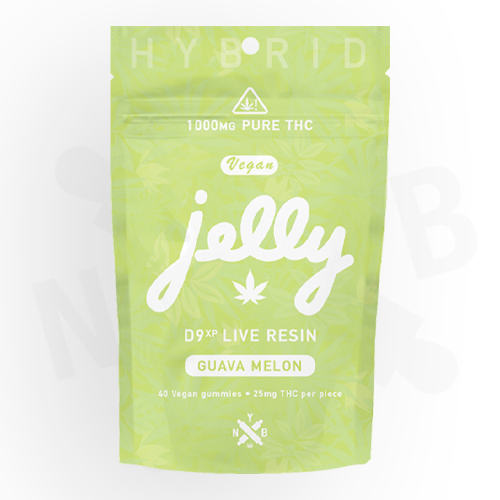 Jelly D9XP Live Resin Gummies — Guava Melon