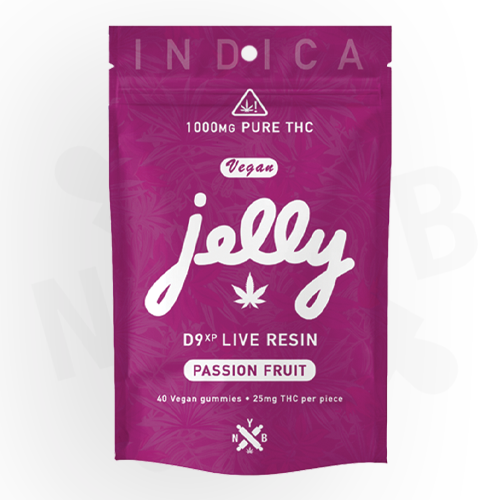 Jelly D9XP Live Resin Gummies — Passion Fruit