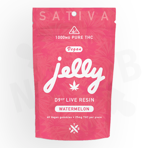 Jelly D9XP Live Resin Gummies — Watermelon