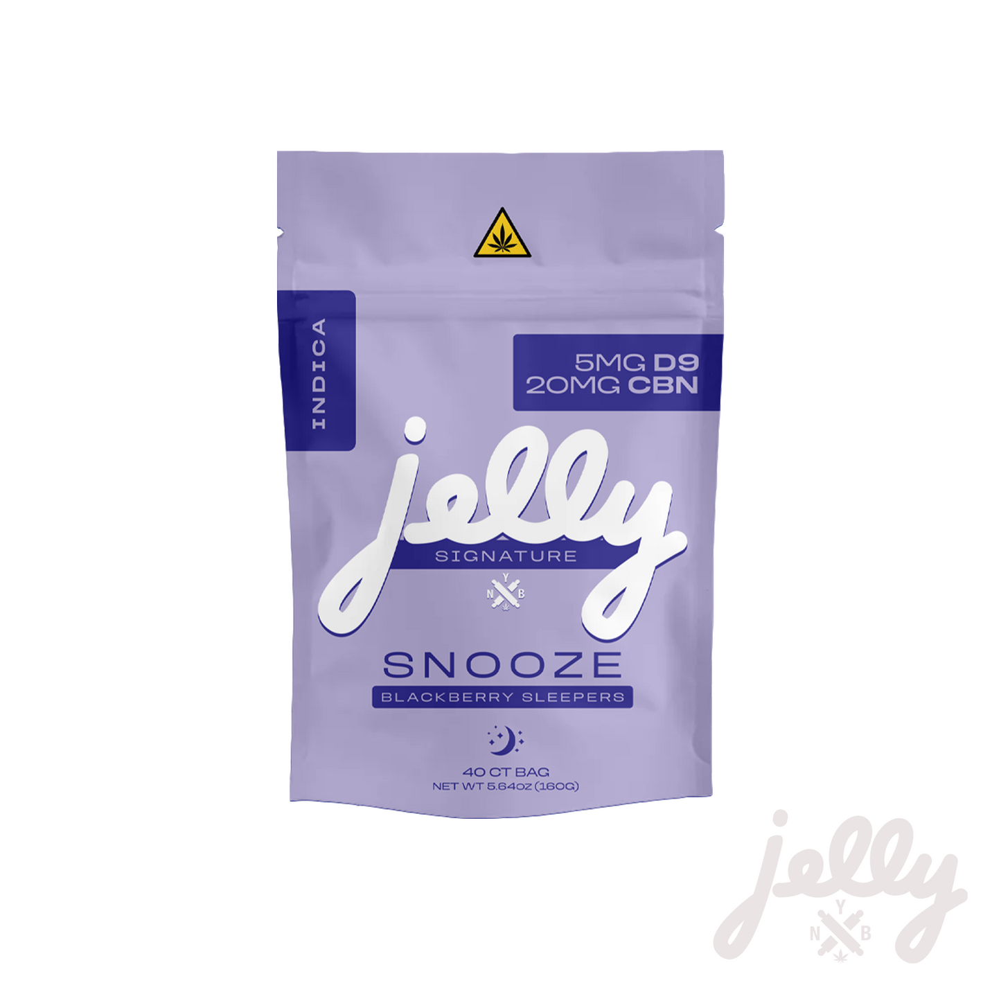 Jelly Signature Series — Snooze - 5mg D9 THC | 20mg CBN - Blackberry Sleepers