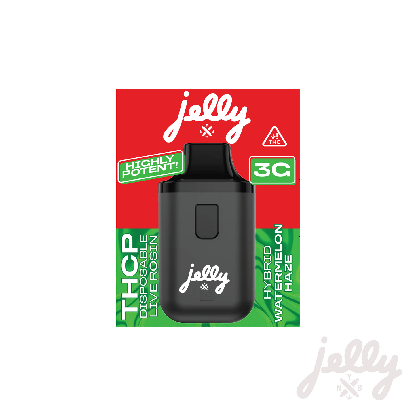 Jelly THCP 3g Disposable — Watermelon Haze