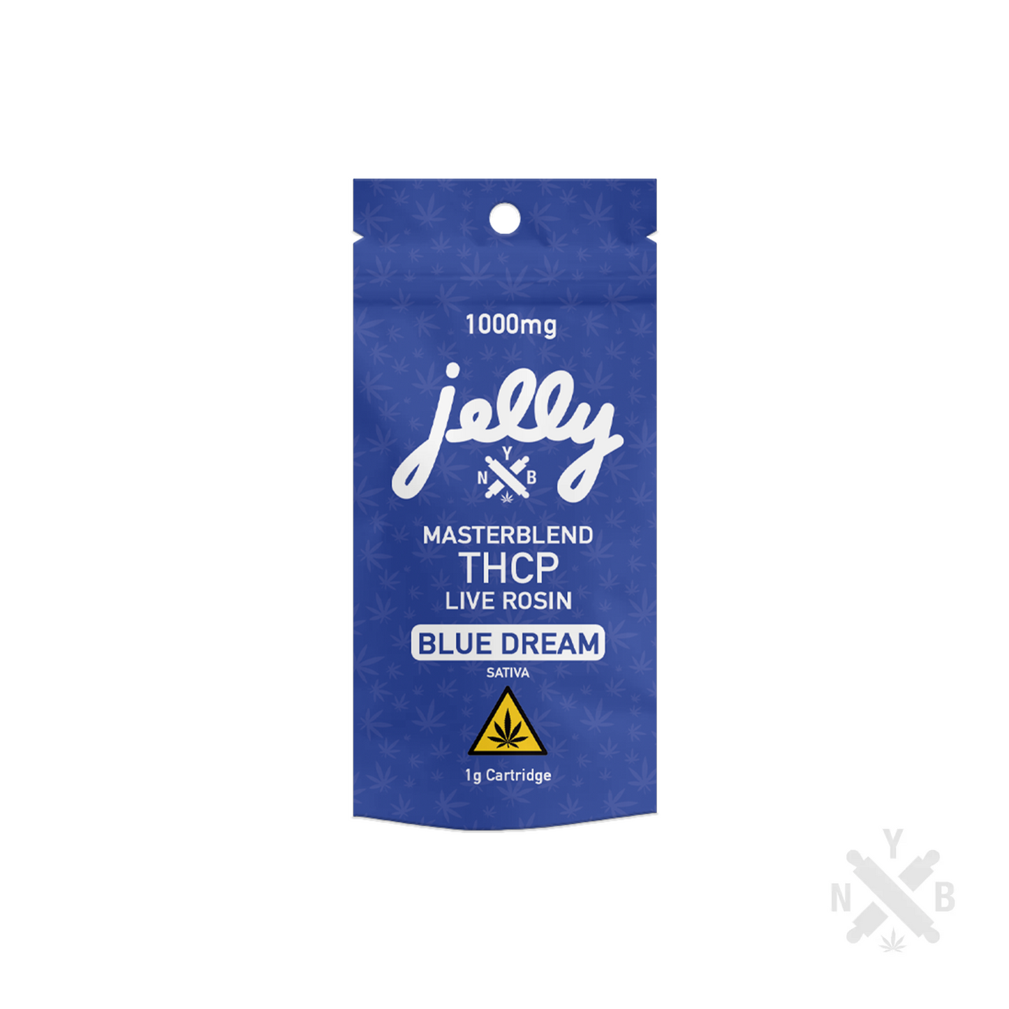Jelly THCP Masterblend 1g Cartridges — Blue Dream