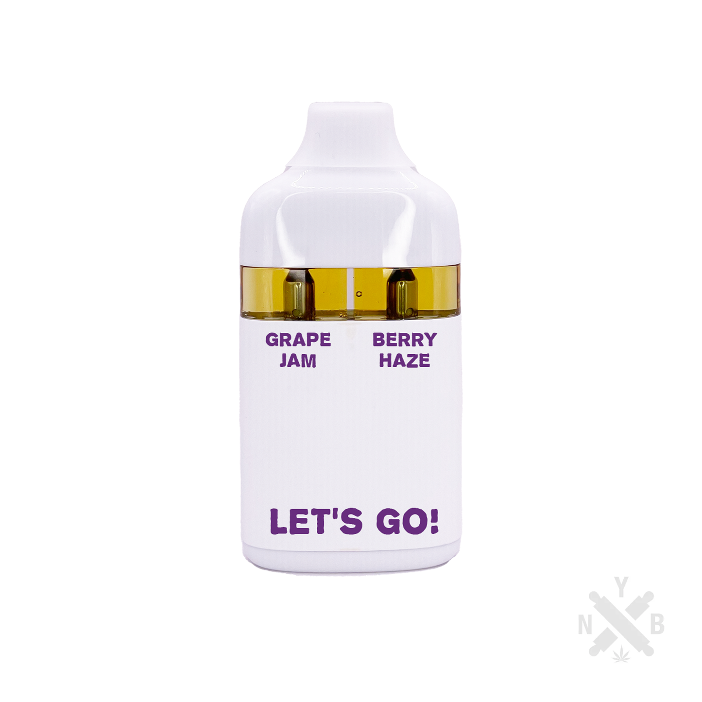 Let's Go! 6000mg Takeoff Blend THC | 6ml Disposable — Grape Ape + Berry Haze