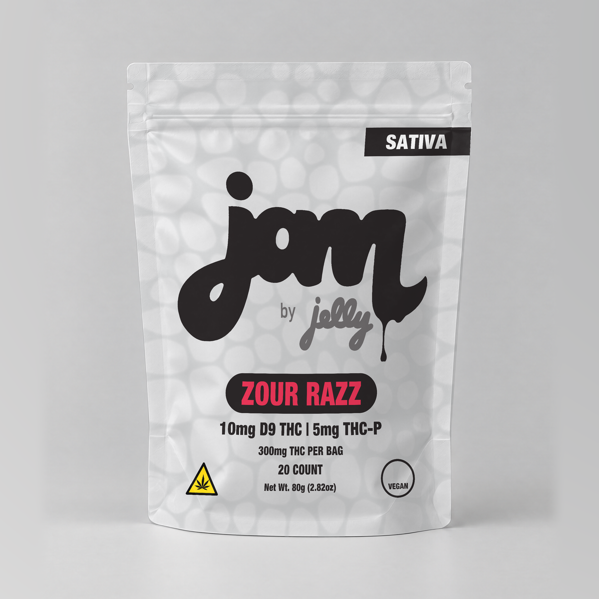 JAM by Jelly 300MG D9 | THCP — Zour Razz