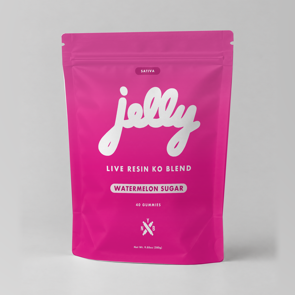Jelly KO Live Resin Gummies — Watermelon Sugar