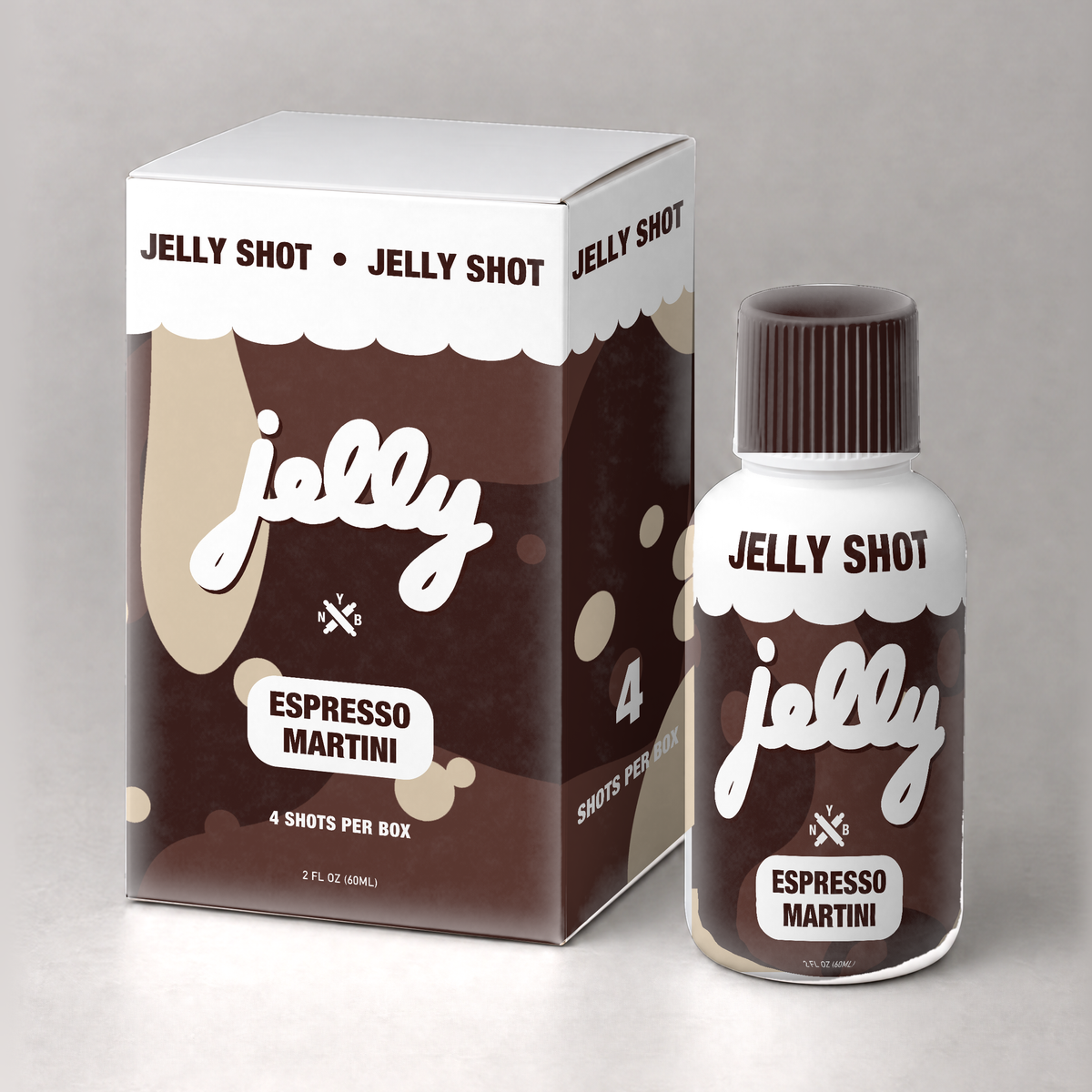 Jelly 5mg Espresso Martini D9 Shots (4ct)