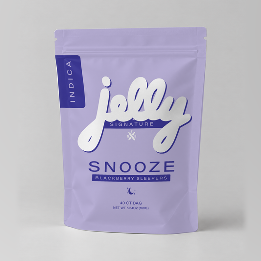 Jelly Signature Series — Snooze - 5mg D9 THC | 20mg CBN - Blackberry Sleepers