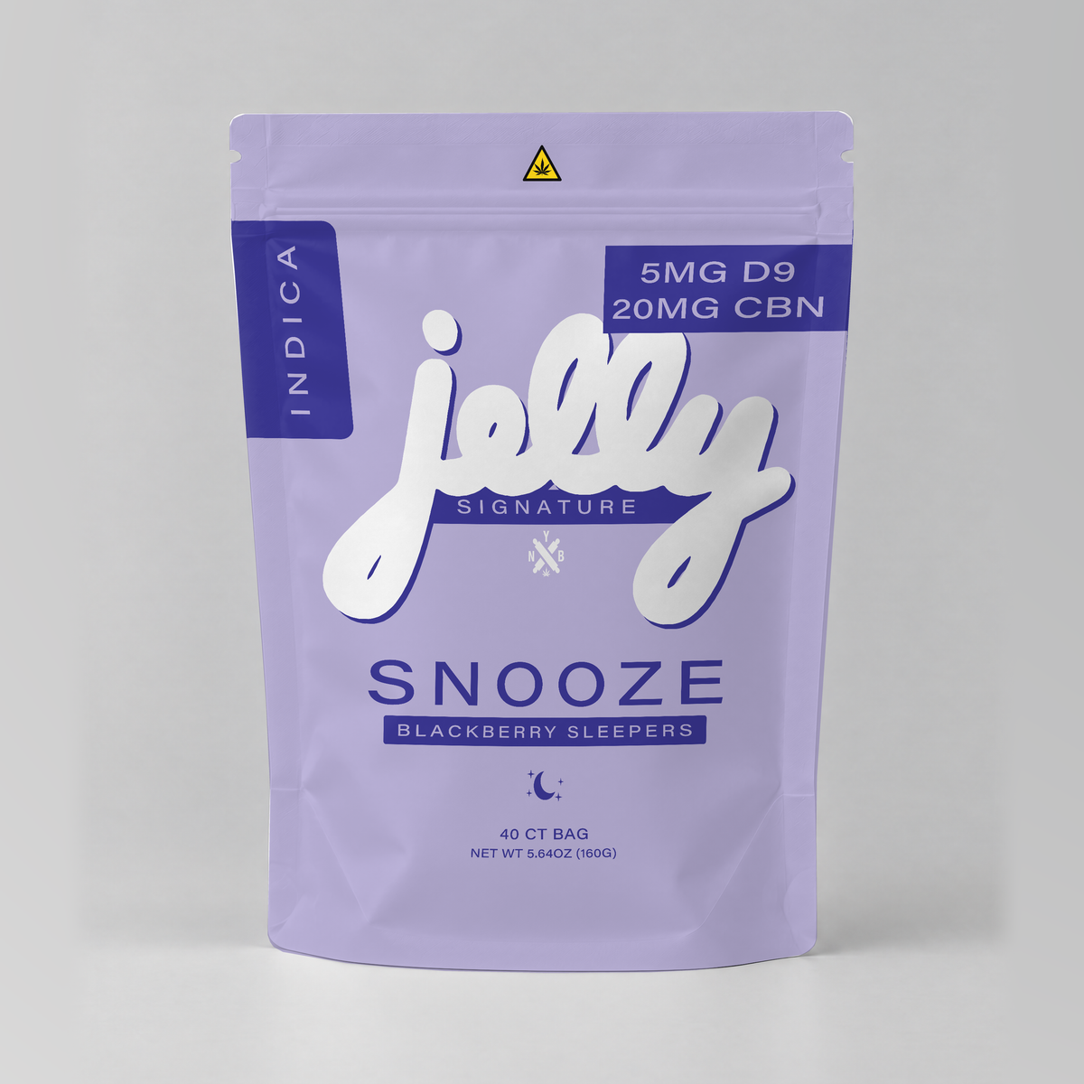 Jelly Signature Series — Snooze - 5mg D9 THC | 20mg CBN - Blackberry Sleepers