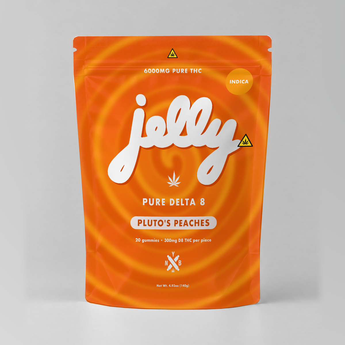 Jelly Pure Delta 8 Space Series Gummies — Pluto's Peaches