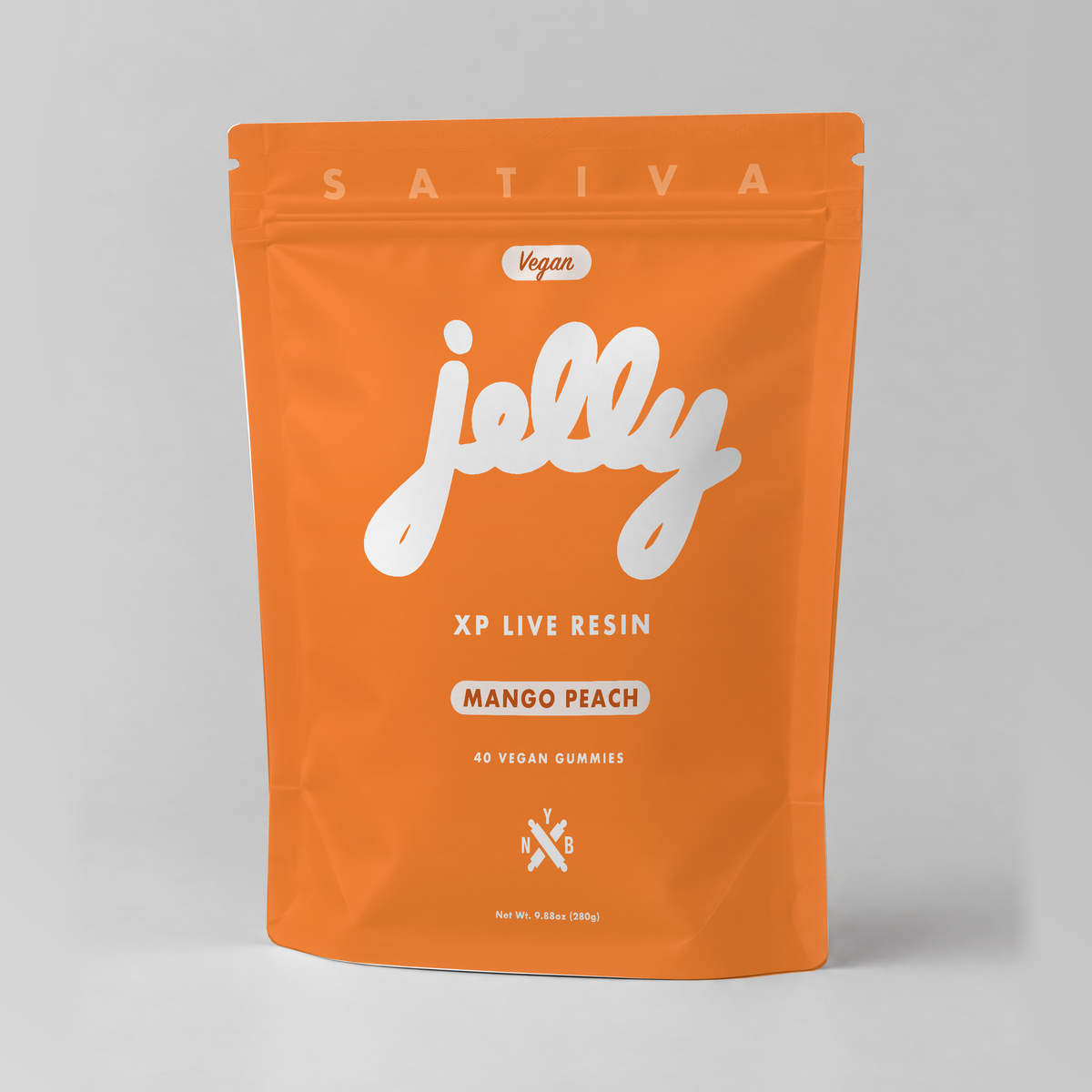 Jelly D9XP Live Resin Gummies — Mango Peach