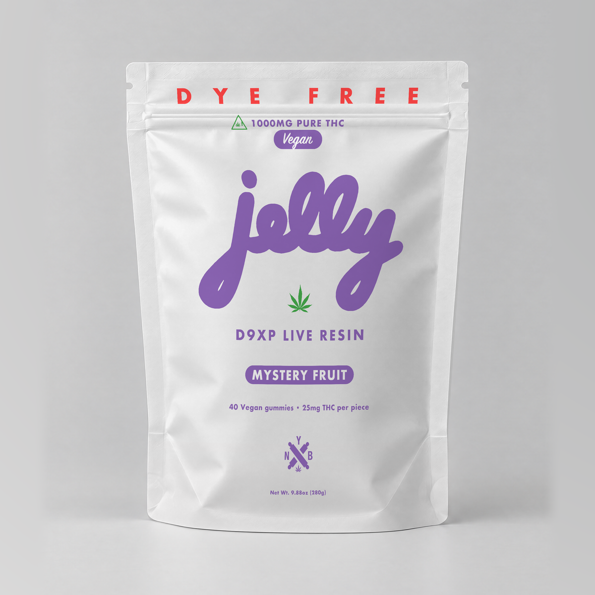 Jelly D9XP Live Resin Gummies — Mystery Fruit