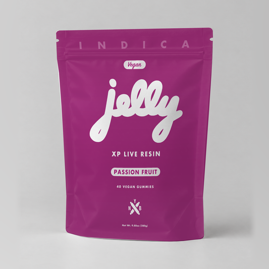 Jelly D9XP Live Resin Gummies — Passion Fruit