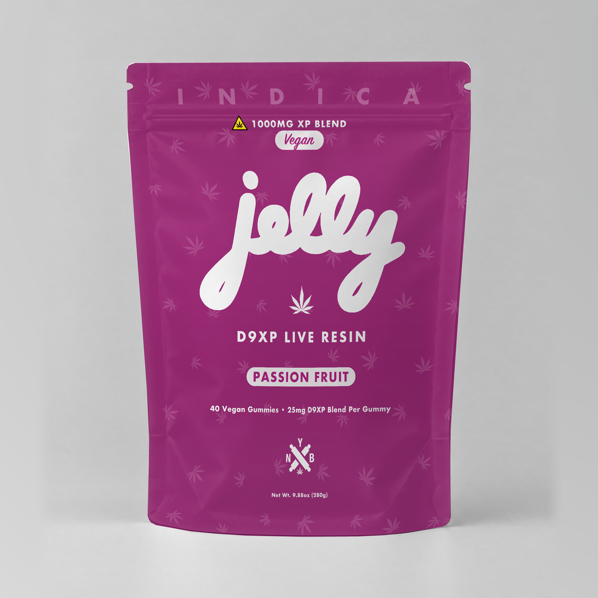 Jelly D9XP Live Resin Gummies — Passion Fruit