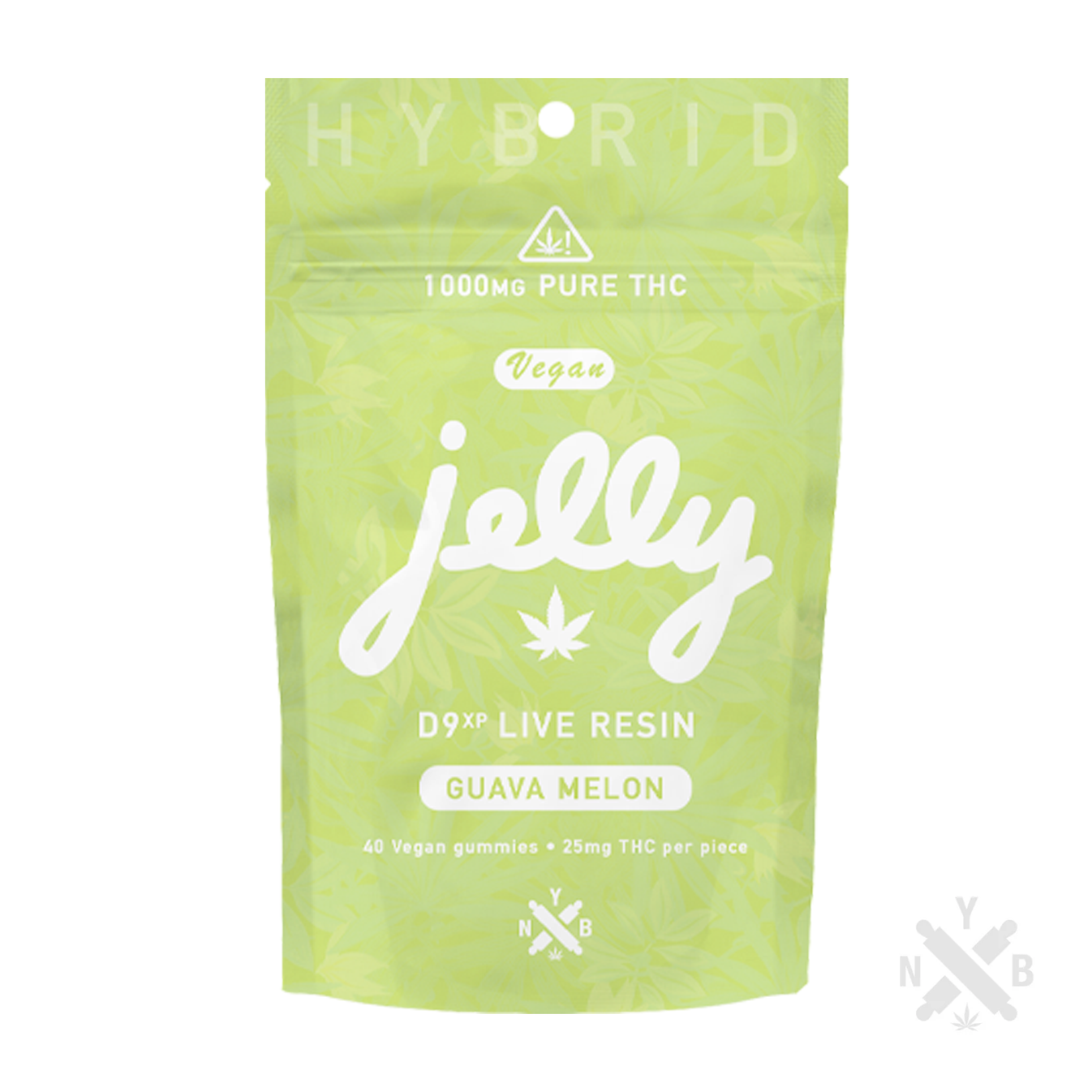 Jelly D9XP Live Resin Gummies Not Your Bakery